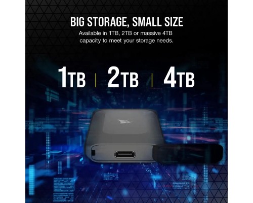 Накопичувач SSD USB 3.2 2TB Corsair (CSSD-EX100U2TB)