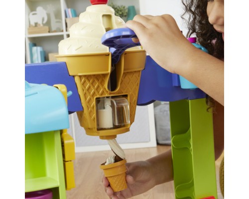 Набір для творчості Hasbro Play-Doh Мега набір: машинка з морозивом (F1039)