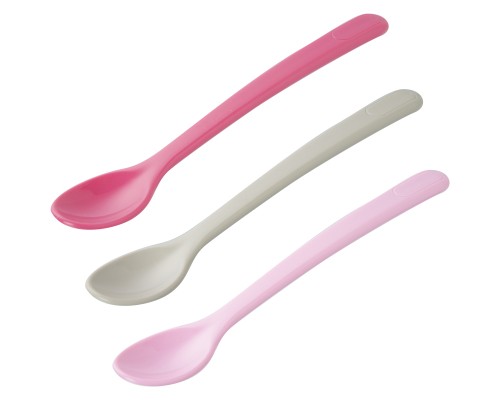 Набір дитячого посуду Canpol babies Ложечки 3 шт рожеві (23/582_pin)