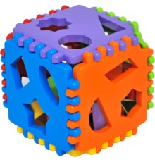 Розвиваюча іграшка Tigres сортер Smart cube 24 елемента в коробці (39758)
