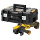Шліфувальна машина DeWALT 18В XR Li-lon, 125 мм, 9000 об/хв, TSTAK (без АКБ та ЗП) (DCG409NT)
