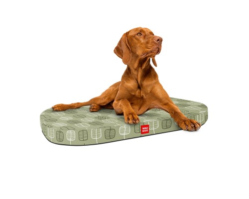 Матрац для тварин WAUDOG Relax Зелене листя 55x40 см (097-0108)