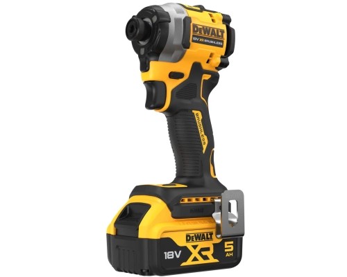 Шуруповерт DeWALT 18 В XR Li-Ion, 2x5Ah, безщітковий, 206 Нм, 3250 об/хв, TSTAK (DCF850P2T)