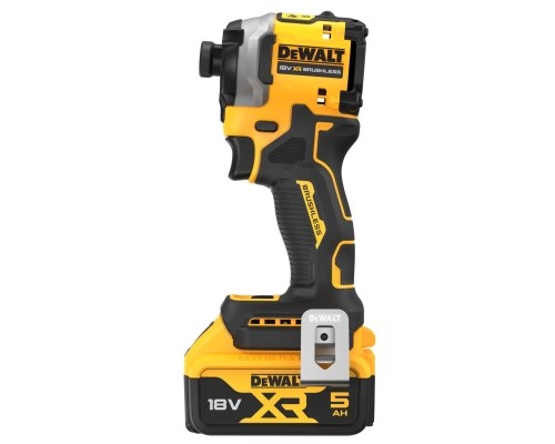 Шуруповерт DeWALT 18 В XR Li-Ion, 2x5Ah, безщітковий, 206 Нм, 3250 об/хв, TSTAK (DCF850P2T)
