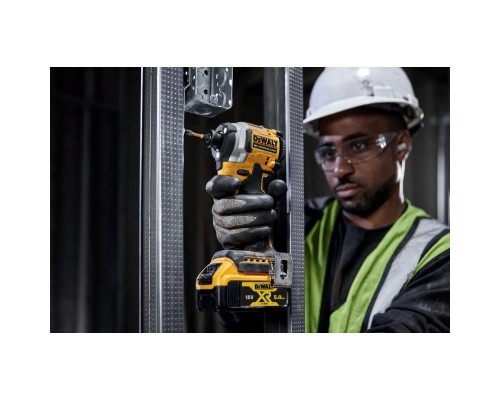Шуруповерт DeWALT 18 В XR Li-Ion, 2x5Ah, безщітковий, 206 Нм, 3250 об/хв, TSTAK (DCF850P2T)