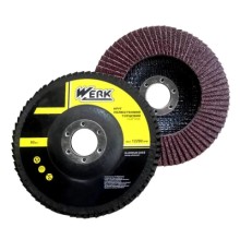 Круг зачистний Werk пелюстковий конічний - 125х22,2 P120, Т29 (36138)