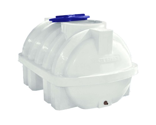 Ємність для води Рото Європласт горизонтальна харчова 750 л посилена ребром біла (30)