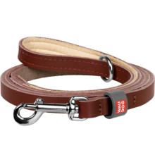 Повідок для котів WAUDOG Classic XXS-XS Ш 12 мм Д 122 см коричневий (60326)