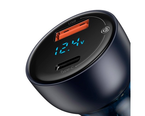 Зарядний пристрій Baseus Particular Digital Display QC+PPS Dual Quick Charger (872351)