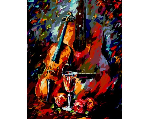 Картина по номерам ZiBi Музика на двох 40*50 см ART Line (ZB.64195)
