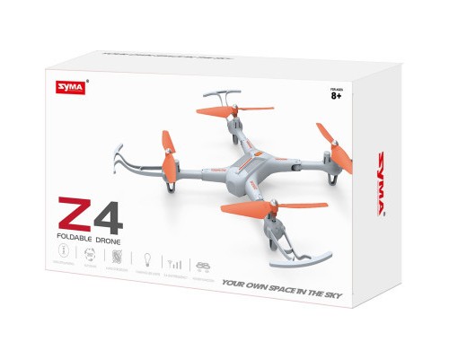 Радіокерована іграшка Syma Квадрокоптер Z4 з 2.4 ГГц керуванням та складною конструкцією (Z4)