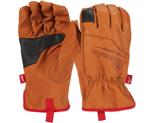 Захисні рукавиці Milwaukee шкіряні, 9/L (4932478124)