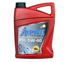 Моторна олива Alpine 5W-40 RSL 4л (0145-4)