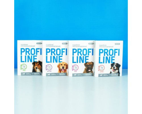 Нашийник для тварин ProVET Profiline для великих порід (інсектоакарицид) 70 см фуксія (4823082430994)