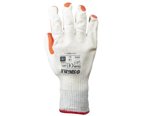 Захисні рукавиці Sigma скляра (манжет) (9445351)