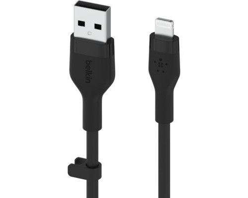 Дата кабель USB 2.0 AM to Lightning 2.0m Black Belkin (CAA008BT2MBK)