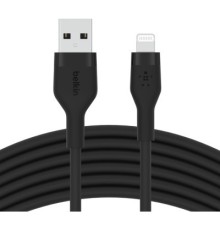 Дата кабель USB 2.0 AM to Lightning 2.0m Black Belkin (CAA008BT2MBK)