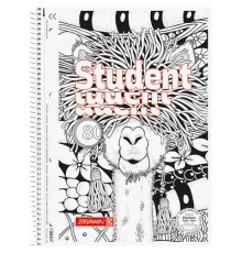 Зошит Brunnen Коледж-блок А4 Premium лінія 80 аркушів Zenart Lama (10-674 27 02)