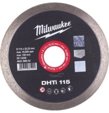 Круг відрізний Milwaukee алмазний для керамічної плитки DHTI 125, 125мм (4932399553)