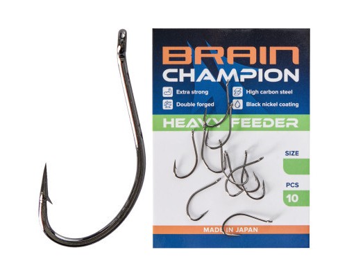 Гачок Brain Champion Heavy Feeder 2 (10 шт/уп) (1858.54.57)