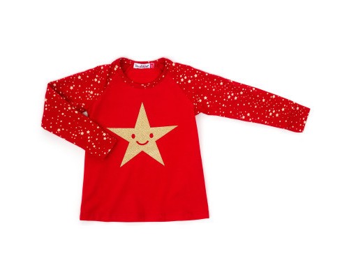 Піжама дитяча Matilda із зірочкою (8981-2-92G-red)