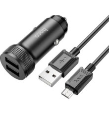 Зарядний пристрій HOCO Z49 Level 2xUSB Black (6931474795649)
