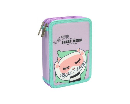 Пенал Cool For School 2 відділення з відворотами Рожевий (CF87275) Пенал Cool For School 2 відділення з відворотами Рожевий (CF87275)
