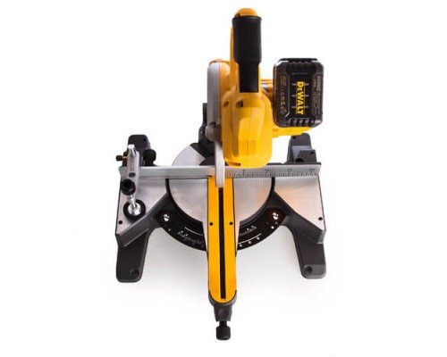 Торцювальна пила DeWALT 54В XR FLEXVOLT Li-Ion, 216х30 мм, XPS, 15 кг, 2x6Ah, TSTAK (DCS777T2)