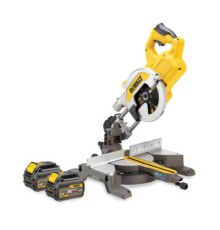 Торцювальна пила DeWALT 54В XR FLEXVOLT Li-Ion, 216х30 мм, XPS, 15 кг, 2x6Ah, TSTAK (DCS777T2)