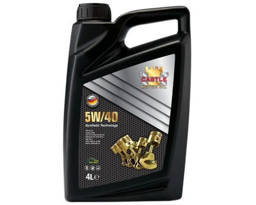 Моторна олива CASTLE MOTOR OILS 5W40 4л Моторна олива CASTLE MOTOR OILS 5W40 4л