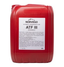 Трансмісійна олива NORVEGO ATF III 20л
