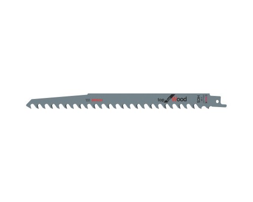 Полотно Bosch по дереву, S 1542 K, 3TPI, 2шт (2.608.650.681)