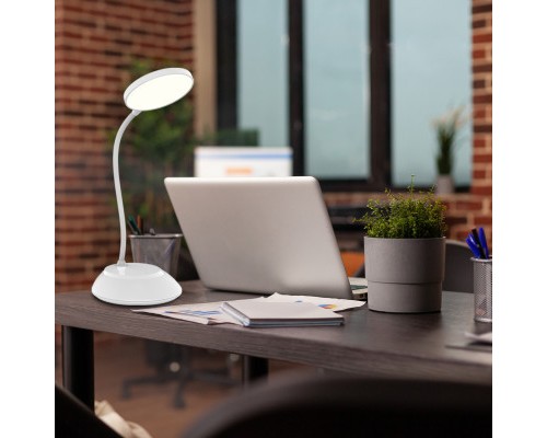 Настільна лампа Eurolamp LED-TLB-6W(white)USB