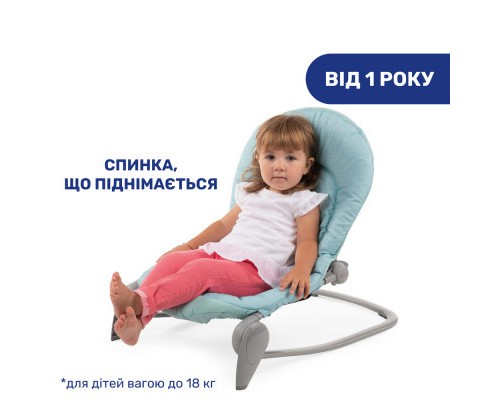 Крісло-гойдалка Chicco Balloon бірюзове (79652.60)