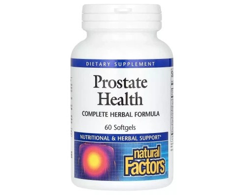 Вітамінно-мінеральний комплекс Natural Factors Здоров'я простати, рослинна формула, Prostate Health, 60 к (NFS-03512) Вітамінно-мінеральний комплекс Natural Factors Здоров'я простати, рослинна формула, Prostate Health, 60 к (NFS-03512)