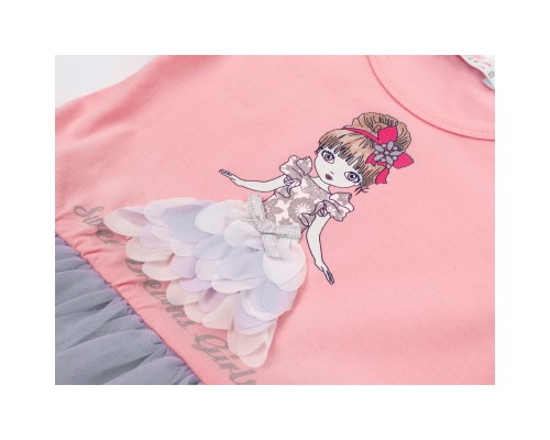 Плаття дитяче Breeze з принцесою (13380-110G-peach)