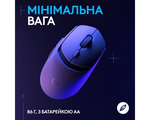Мишка Logitech G309 Lightspeed Wireless/Bluetooth White (910-007207)