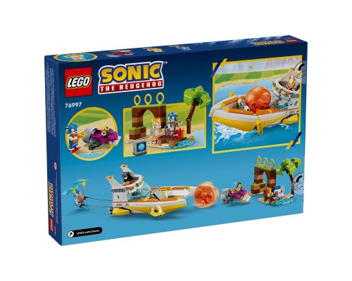 Конструктор LEGO Sonic The Hedgehog Човен із Пригод Тейлза (76997)