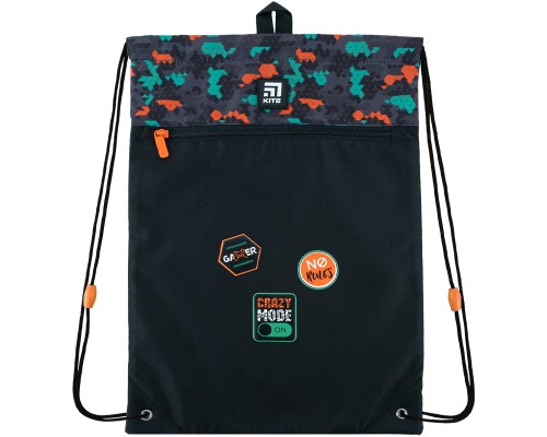 Сумка для взуття Kite Crazy Mode Чорна (K24-601M-26)