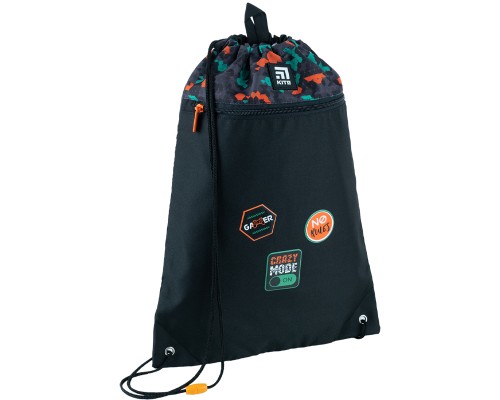 Сумка для взуття Kite Crazy Mode Чорна (K24-601M-26)