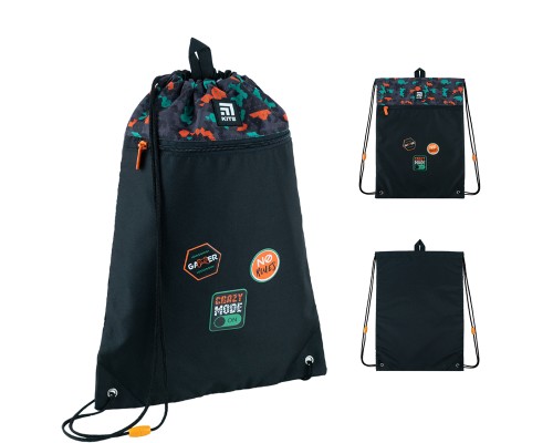 Сумка для взуття Kite Crazy Mode Чорна (K24-601M-26)