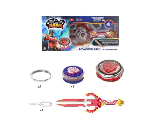 Дзига Infinity Nado VI серія Advanced Pack Blazing War Bear Палаючий Бойовий Ведмідь (EU654132)