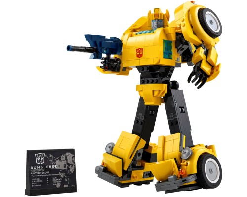 Конструктор LEGO Icons Трансформери Бамблбі 950 деталей (10338)