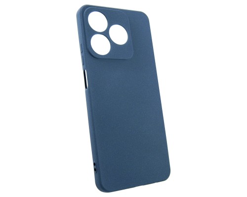 Чохол до мобільного телефона Dengos Carbon Realme C63 Blue (DG-TPU-CRBN-204)