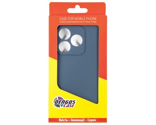 Чохол до мобільного телефона Dengos Carbon Realme C63 Blue (DG-TPU-CRBN-204)