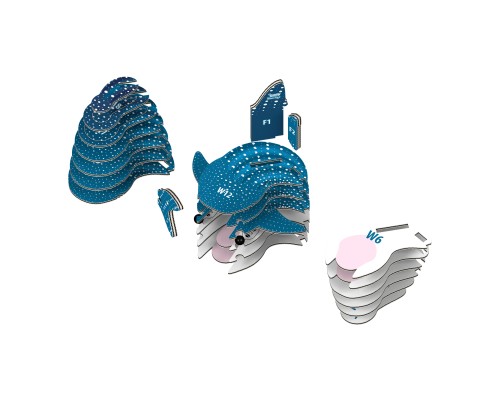 Пазл Eugy 3D Зоопарк Китова акула (XEG-049)