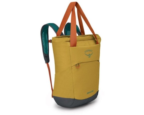 Рюкзак туристичний Osprey Daylite Tote Pack tumbleweed yellow/tunnel vision - O/S - жовтий/бірюзовий (009.3724)