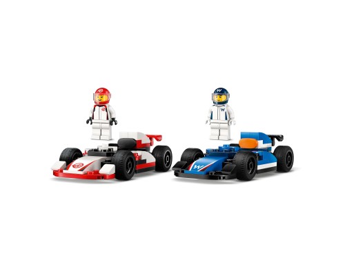Конструктор LEGO City Автомобілі для перегонів F1 команд Williams Racing та Haas F1 (60464)