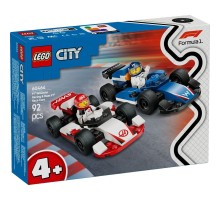 Конструктор LEGO City Автомобілі для перегонів F1 команд Williams Racing та Haas F1 (60464)