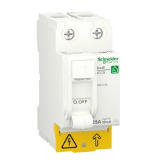Диференціальний автоматичний вимикач Schneider Electric RESI9 2P 25A 30mA (R9R51225)